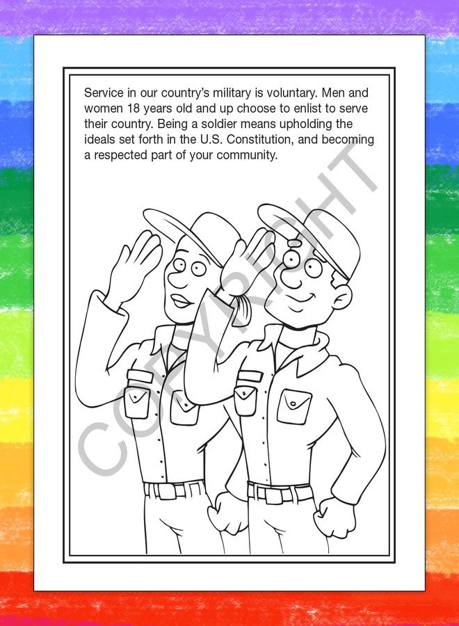 ZOCO - Patriotic Coloring & Activity Books for Kids (50 Bulk Pack, Without Crayons) - American Heroes Theme for 4th of July, Veterans Day & Military Events - Image 2